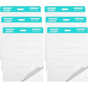 Chart Paper,Sticky Easel Pad for Teachers, 20x23 Inches,Anchor Flip Chart Paper with Lines,Heavyweight Self-Stick Flip Chart Paper, Residue-Free & EasyRemoval, 60 Sheets, 2 Pads in Kuwait