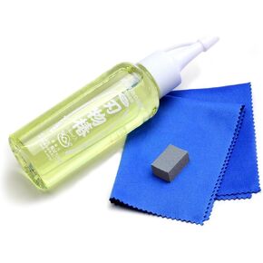 Yoshihiro 100% Pure Tsubaki Japanese Knife Maintenance Oil 3.4oz(100ml) with Complimentary Sabitori Rust Eraser and Microfiber Cloth in Kuwait