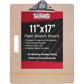 U.S. Art Supply 23" x 26" Artist Sketch Tote Board - Lightweight Hardboard in Saudi Arabia