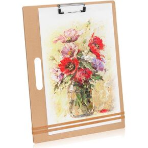 13"x17" Drawing Board with Clip, Rubber Bands and Carry Handle in Saudi Arabia