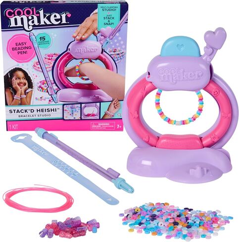 Cool Maker Stack'd Heishi Studio Bracelet Making Kit, Ages 7+ in Kuwait