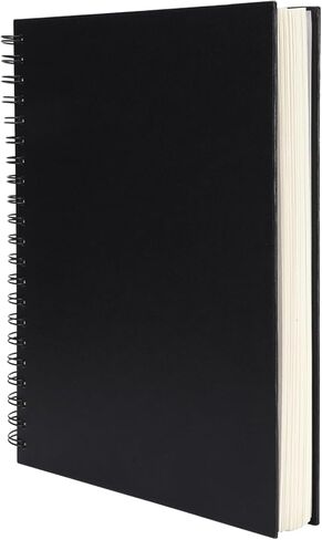 Hardbound Sketch Book, Spiral Bound, 8.5x11 inches in Kuwait