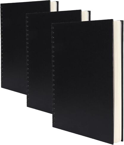 Hardbound Sketch Book, Spiral Bound, 8.5x11 inches in Kuwait