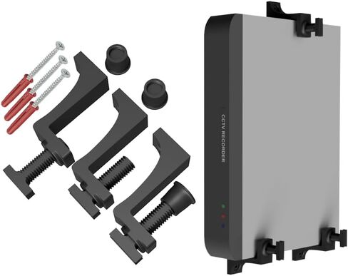 Mars Outpost | Adjustable Brackets for DVR NVR Router Switch Mini PC Console in Kuwait