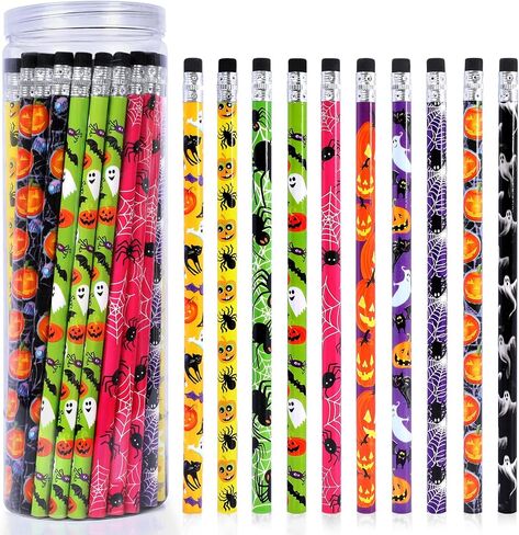 50Pcs Halloween Pencils Kids with Erasers for Halloween Gifts Party Favors in Saudi Arabia