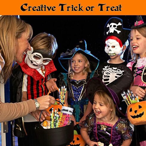 50Pcs Halloween Pencils Kids with Erasers for Halloween Gifts Party Favors in Saudi Arabia