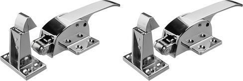 Xnrtop Adjustable Latch Spring Loaded Walk in Freezer Cooler Door Handle Grip in Kuwait