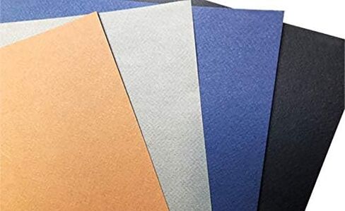 MUNGYO Professional Pastel Paper Pad A4 Size for Oil Pastel, Dry Pastel 30 Sheets (Dark Assorted) in Saudi Arabia