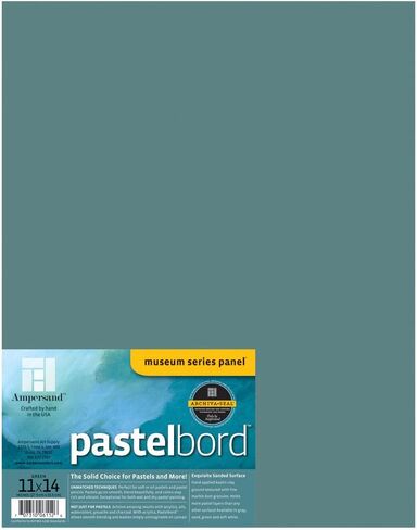Ampersand Pastelbord | 8x10 | 1/8" Flat | Pastel & Dry Media Panel in Kuwait