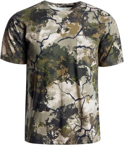 King's Camo Cotton Short Sleeve Hunting Tee in Kuwait