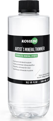 KOVIEDE Odorless Mineral Spirits 5.07 fl oz (150ml), Anti-Leak Design in Kuwait