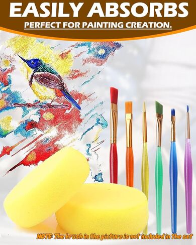 25Pcs Pottery Sponges 3inch, Painting Sponges, Pottery Sponges for Clay in Kuwait