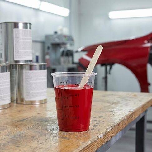 10PCS 8oz Paint Mixing Cups, Disposable Epoxy Resin Cups with Stir Sticks in Saudi Arabia