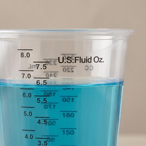 10PCS 8oz Paint Mixing Cups, Disposable Epoxy Resin Cups with Stir Sticks in Saudi Arabia