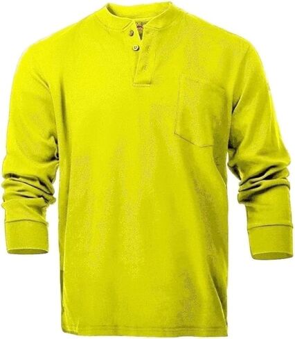 تي شيرتات مقاومة للهب طراز FR Henley in Kuwait