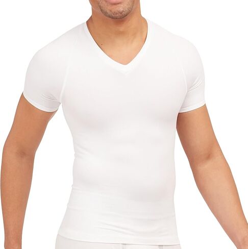قميص SPANX ذو أداء ضاغط برقبة على شكل حرف V للرجال in Kuwait