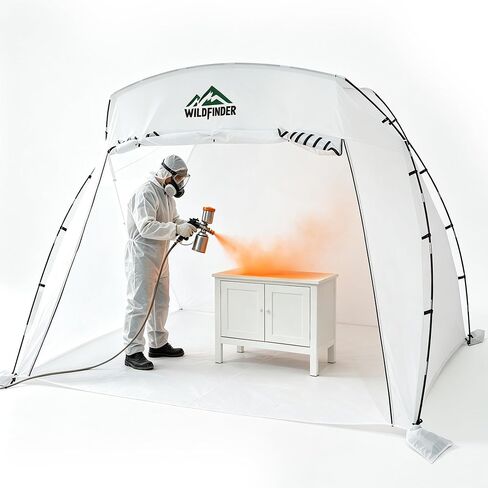 WildFinder Portable Paint Booth 10x7x6.3ft, Paint Tent for Spray Painting in Kuwait