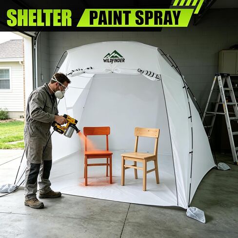WildFinder Portable Paint Booth 10x7x6.3ft, Paint Tent for Spray Painting in Kuwait