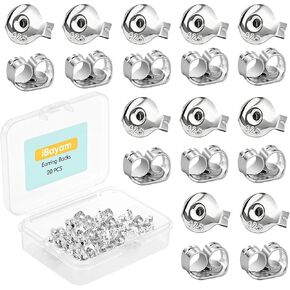 Silicone Earring Backs Earring Backings Soft Clear Ear Safety Back Pads Backstops Clutch Stopper Replacement for Fish Hook Earring Studs Hoops Diameter 4mm (300) in Saudi Arabia