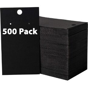 400 Pack Earring Cards - Earring Display Cards - Hanging Earrings - Bulk Cards - 2 x 3.5 Inches - Brown (Pack of 400) in Saudi Arabia