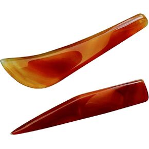 Natural Agate Knife Burnisher Jewelry Hand Polishing Tool Red 4.3 inch Gold and Silver Polishing Burnisher Tools Hand Jewelry in Saudi Arabia