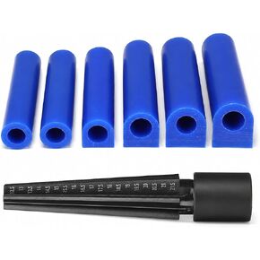SHANGNIULU Ring Wax Carving Kit, 6 Blue Wax Tubes for Lost Wax Casting in Kuwait
