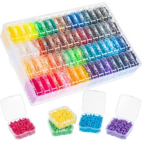 Quefe 24 Colors 5200pcs 5mm Fuse Beads Kit for Kids in Saudi Arabia