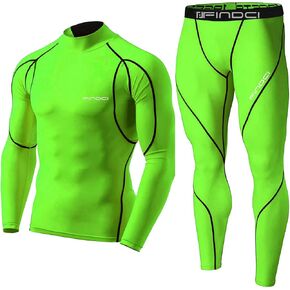1Bests Men's Atheletic Sports Fitness Sets Running Basketball Gym Training Quick-Drying Breathable Suits in Kuwait