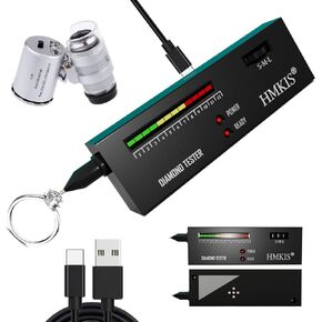 HMKIS Diamond Tester Pen with 60X Jewelry Loupe (Non-Rechargeable) in Kuwait