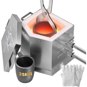 CANALHOUT 12KG/26.5lbs Propane Melting Furnace Kit w/ 2 Tongs & Crucible in Kuwait