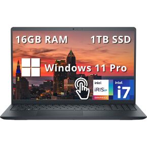 ديل لابتوب انسبيرون 15 3501 بشاشة 15.6 انش FHD i7 ومعالج انتل كور i7-1165G7 وذاكرة RAM 16GB DDR4 وSSD 512GB وبطاقة رسومات انتل ايريس Xe وبلوتوث 5.0 وواي فاي وHDMI وويندوز 10 هوم - اسود in Kuwait