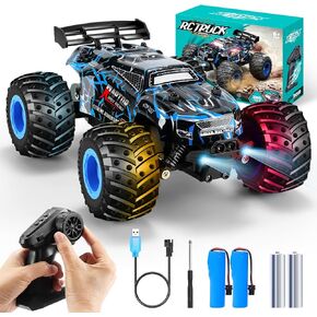 Remote Control Car, All-Terrain Rechargeable Rc Truck Boy Toys in Kuwait