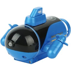 4-CH RC Mini Submarine, Dual Propeller Diving Boat for Pool Yellow in Saudi Arabia