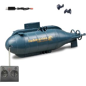 6CH High-Speed Mini Waterproof RC Diving Submarine for Kids, Black in Saudi Arabia