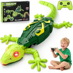 RC Wall Crawler Gecko, Wall Climbing Gecko Toy for Kids 360° Rotating in Kuwait