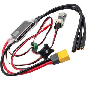 Ghost 60A Brushless ESC,Electric Speed Controller 12A BEC 5-8.4V,with WiFi-Link Parameter Configuration, for 1/10 Axial SCX10 TRX-4 TRX-6 RC Crawler Car in Kuwait