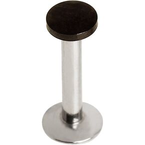 Amelia Fashion 14 Gauge Internally Threaded Flat Disc Top Monroe/Labret Stud 316L Surgical Steel (Choose Color) in Kuwait