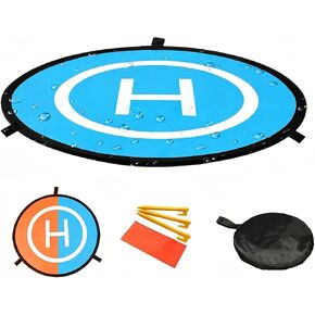 Drone Landing Pad, 30"/75cm Waterproof Portable Foldable Helipad Helicopter Landig Mat for DJI Mavic Pro Phantom 2/3/4/ Pro, RC Drones Helicopter, Mavic Pro, Karma drone, DJI Mavic Air, Inspire and More in Saudi Arabia
