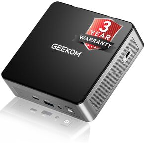 GEEKOM Mini PC, Mini IT8 Intel i5-8259U Mini Desktop Computer 16GB RAM 256GB PCIe SSD, Windows 11 Pro Mini Computer/Dual-Channel DDR4/HDMI2.0 4K UHD/Dual WiFi/BT/Gigabit Ethernet/VESA for Home/Office in Kuwait