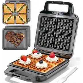 FineMade Electric Mini Pocket Pie Maker Machine with Crust Cutter, Pocket Pie Iron Press with Non Stick Surface, Ideal for Hot Chicken Pockets Pizza Pockets Grilled Cheese Sandwiches and More in Saudi Arabia