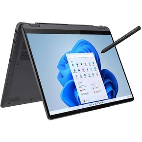 لينوفو 2023 فليكس 5 2 في 1 كمبيوتر محمول 14 بوصة 2.8K شاشة لمس OLED 12th Intel i7-1255U 10-Core Iris Xe Graphics 16GB RAM 1TB SSD Thunderbolt 4 Wi-Fi 6 Backlit KB FP Reader Win 11 w/ RATZK 32GB USB وقلم in Kuwait