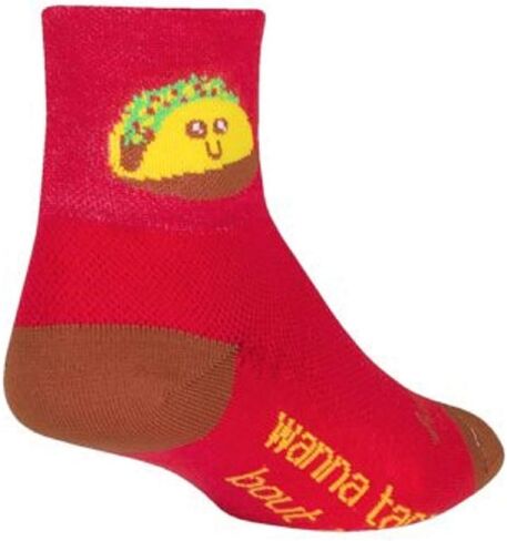 SockGuy Taco Therapy Cycling/Running Sock in Kuwait