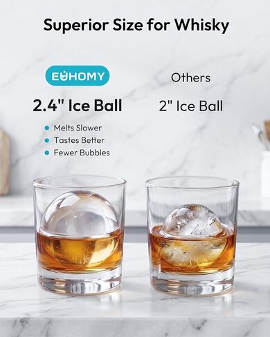 Euhomy Ice Maker Countertop, 33-36 lbs/24H Ice Machine, Self-Cleaning 9 Ice Cubes Ready in 7-10 Minutes, 2.8L Ice Maker Machine with Ice Scoop and Basket in Kuwait
