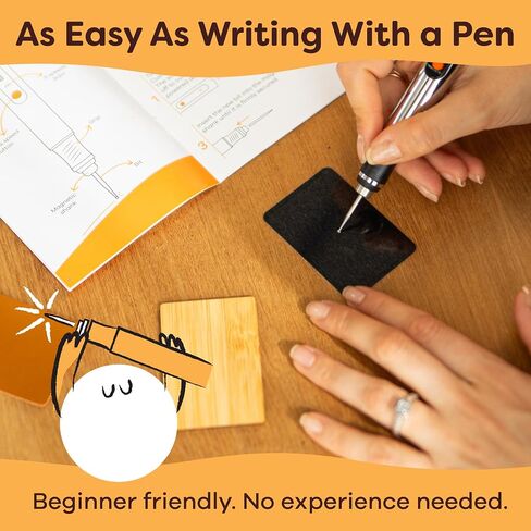 Resparked Customizer Engraving Pen Ultimate Cordless Portable Tool for Artists & DIYers - Engrave 50+ Surfaces - Beginner Friendly - Rechargeable - Free 30 Bits & Mastery Guide in Saudi Arabia
