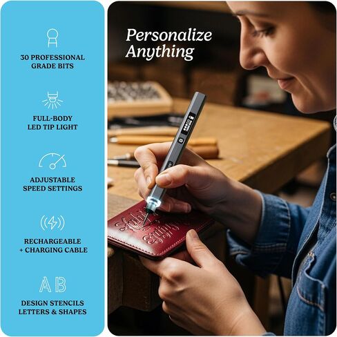 EtchMate Engraving Pen for Metal, Wood, Glass, Plastic & All Materials in Kuwait