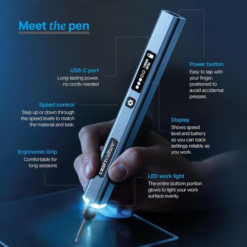 EtchMate Engraving Pen for Metal, Wood, Glass, Plastic & All Materials in Kuwait