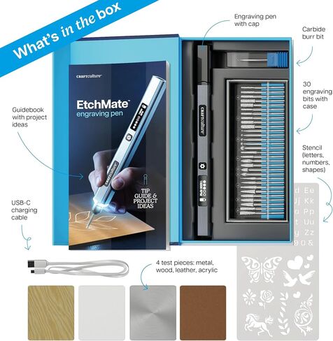 EtchMate Engraving Pen for Metal, Wood, Glass, Plastic & All Materials in Kuwait