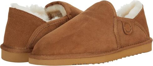 Fireside by Dearfoams Men's Hobart Shearling Closed Back Slipper in Kuwait