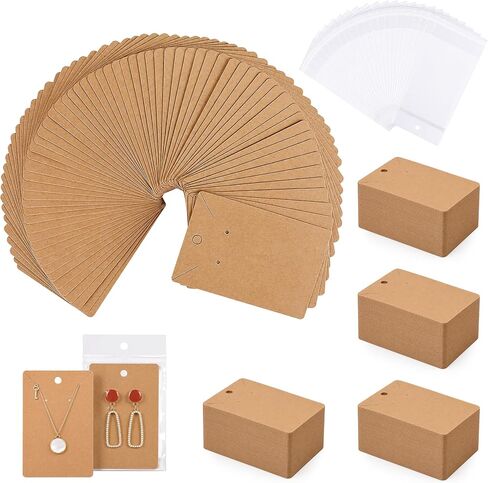 ovsor Works Great Earring Display Cards - Well-made 3.5 x 2.4 Inches in Kuwait