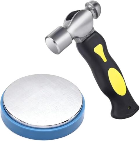Steel Bench Block and Metal Stamping Hammer Kit for jewelry making in Kuwait